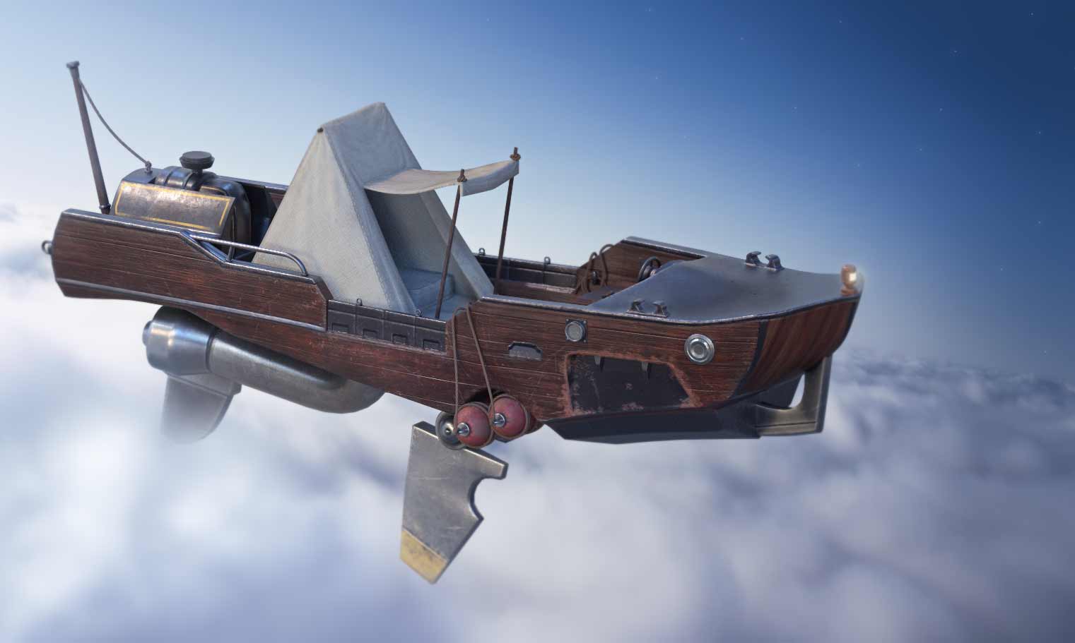 Advanced Diploma in Game Art Program Term 1 Artwork - Hard Surface Modelling