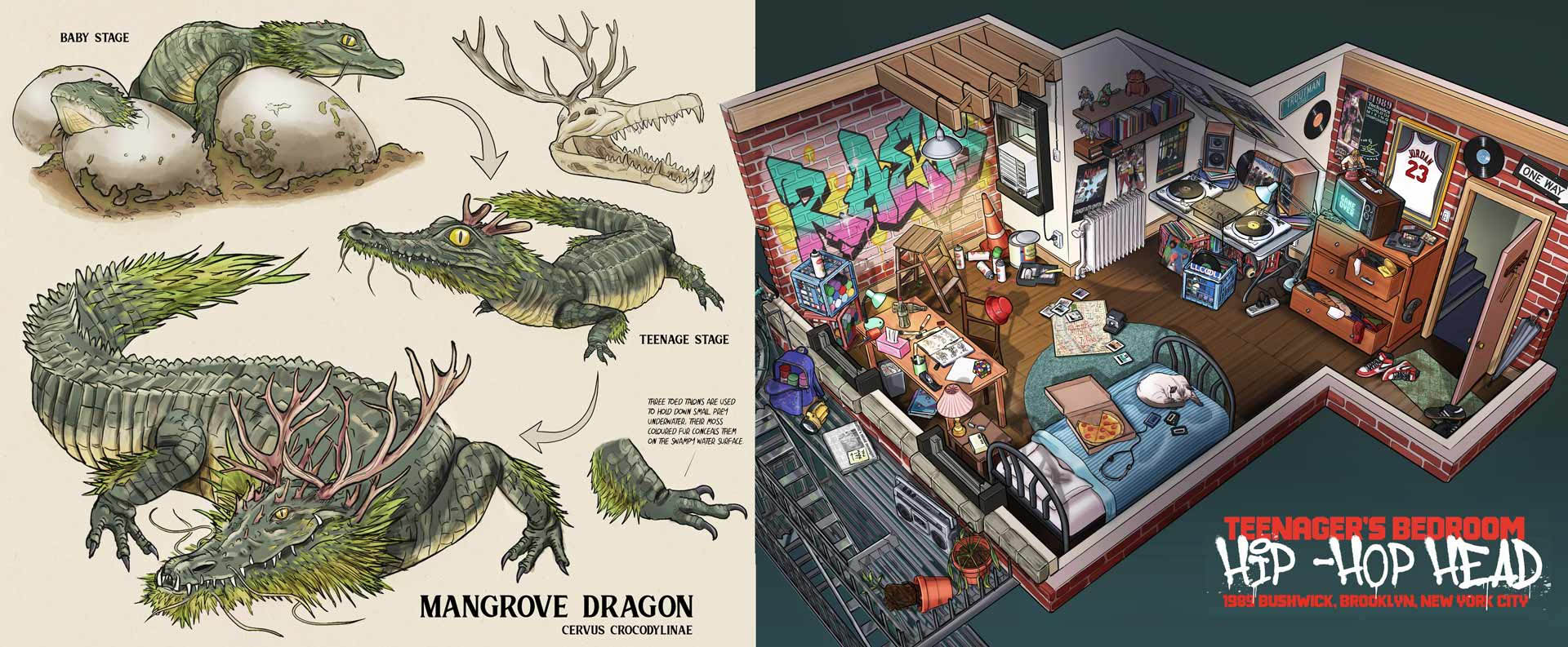 Concept Art Course Term 2 - Skills - 3D, Props, Environments